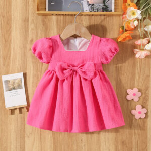 Baby Girls Summer Clothes Set Sleeveless Cotton Outfit 2Pcs